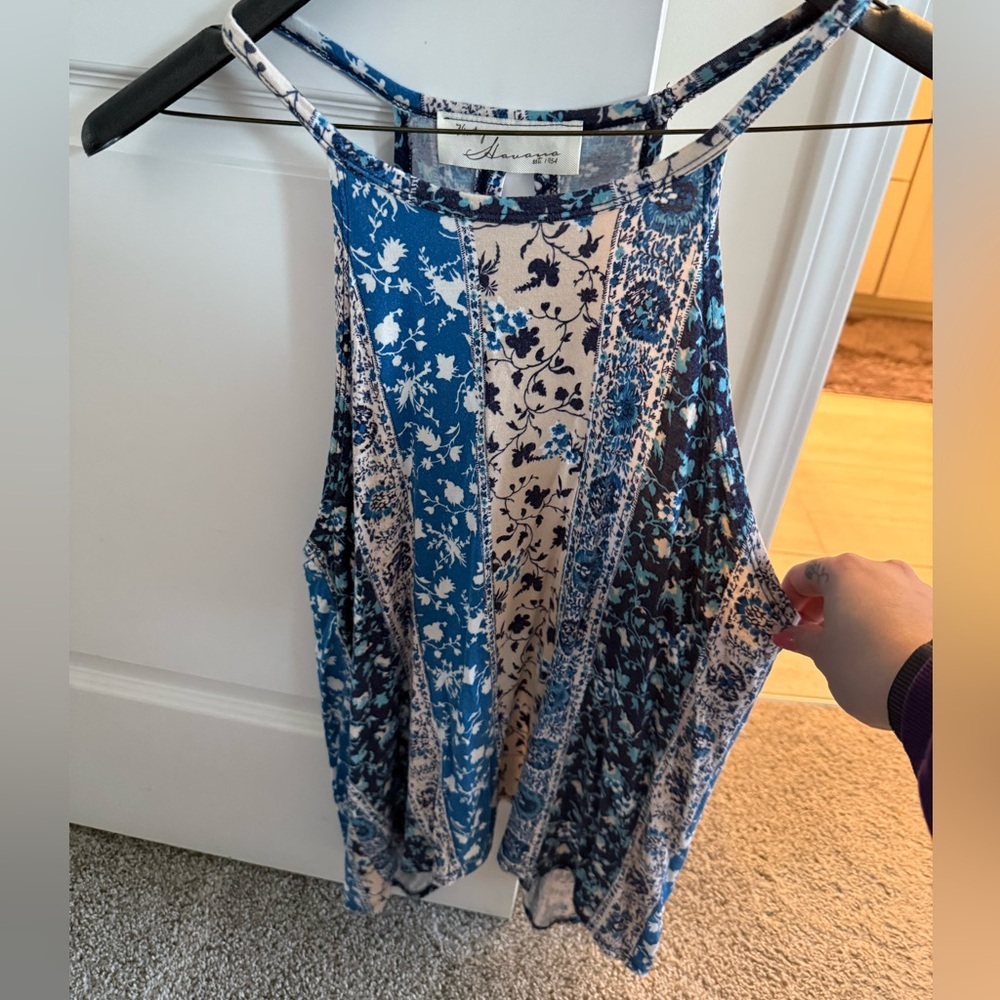 Vintage Havana Tank Top, open back
